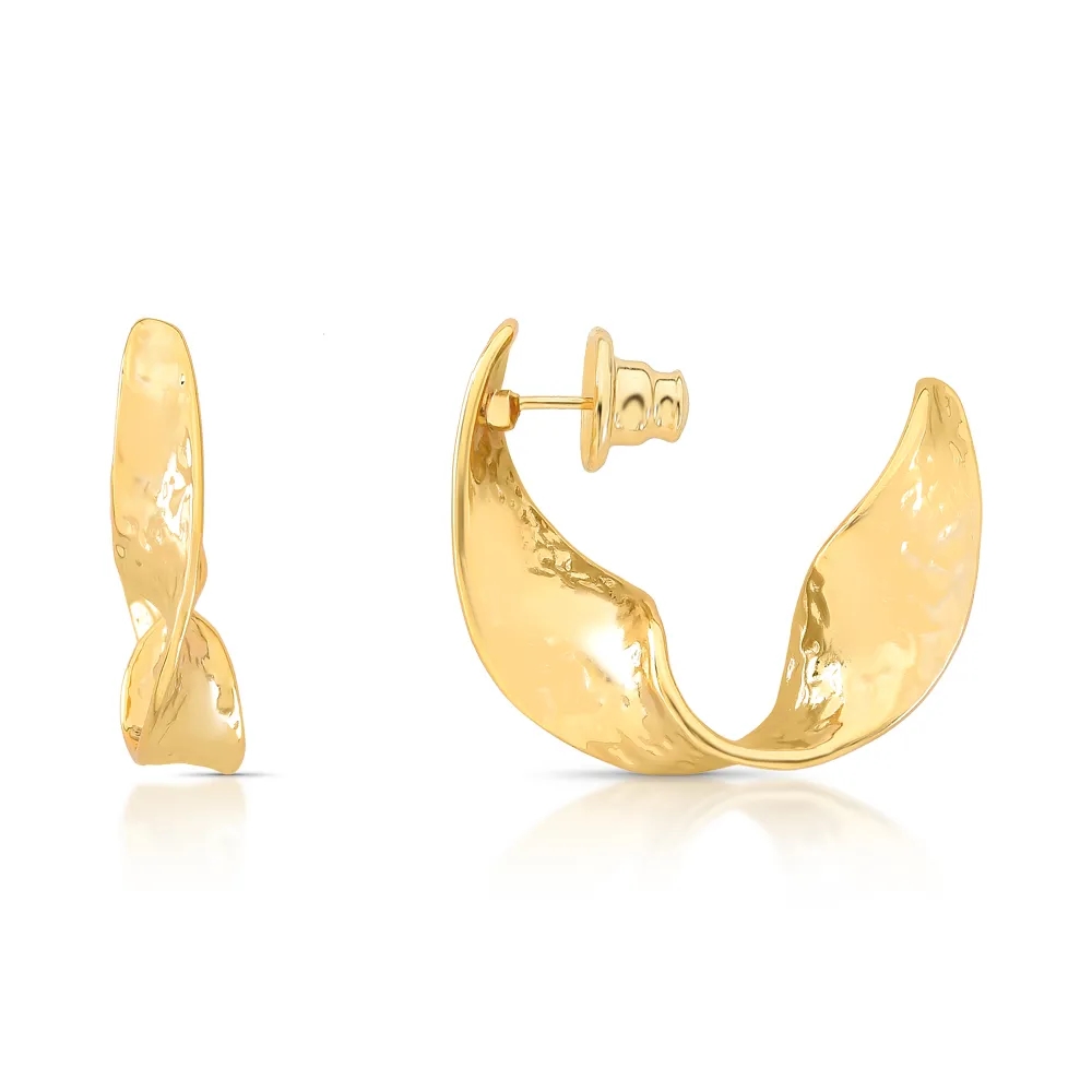 tendência metal martelado luxo orgânico