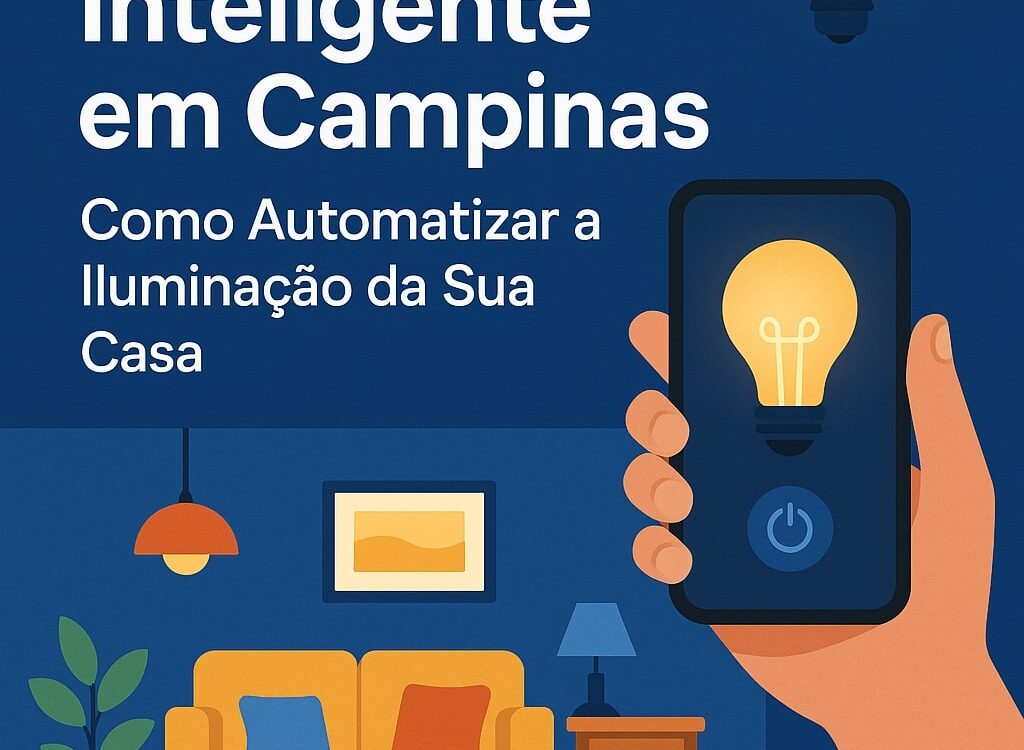 Tendência de automação de iluminação via celular
