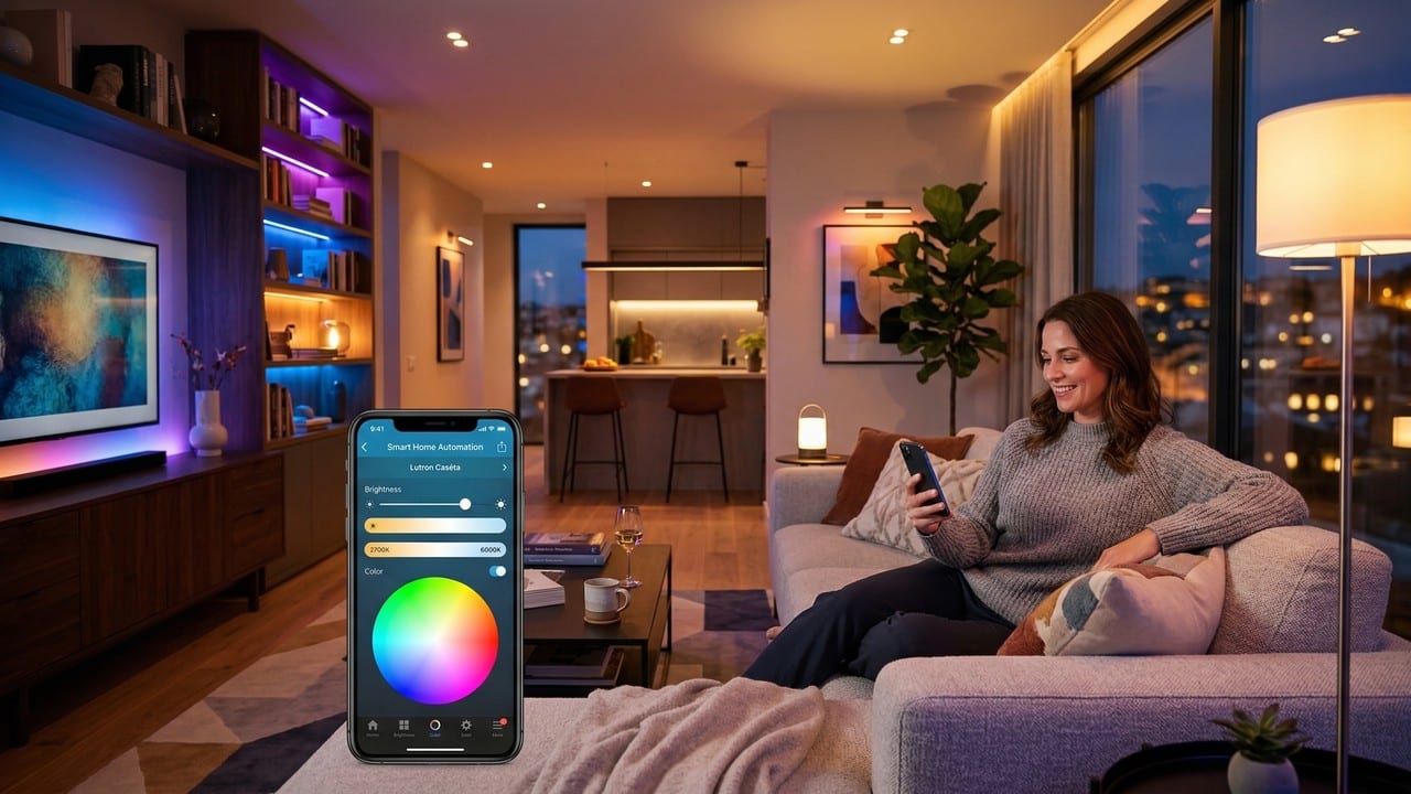 Cenas de Iluminação: Crie Ambientes Perfeitos com um Toque no Celular