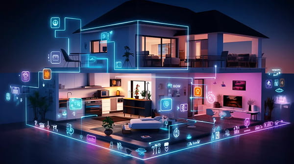 Tendência de casas inteligentes conectadas pela Alexa