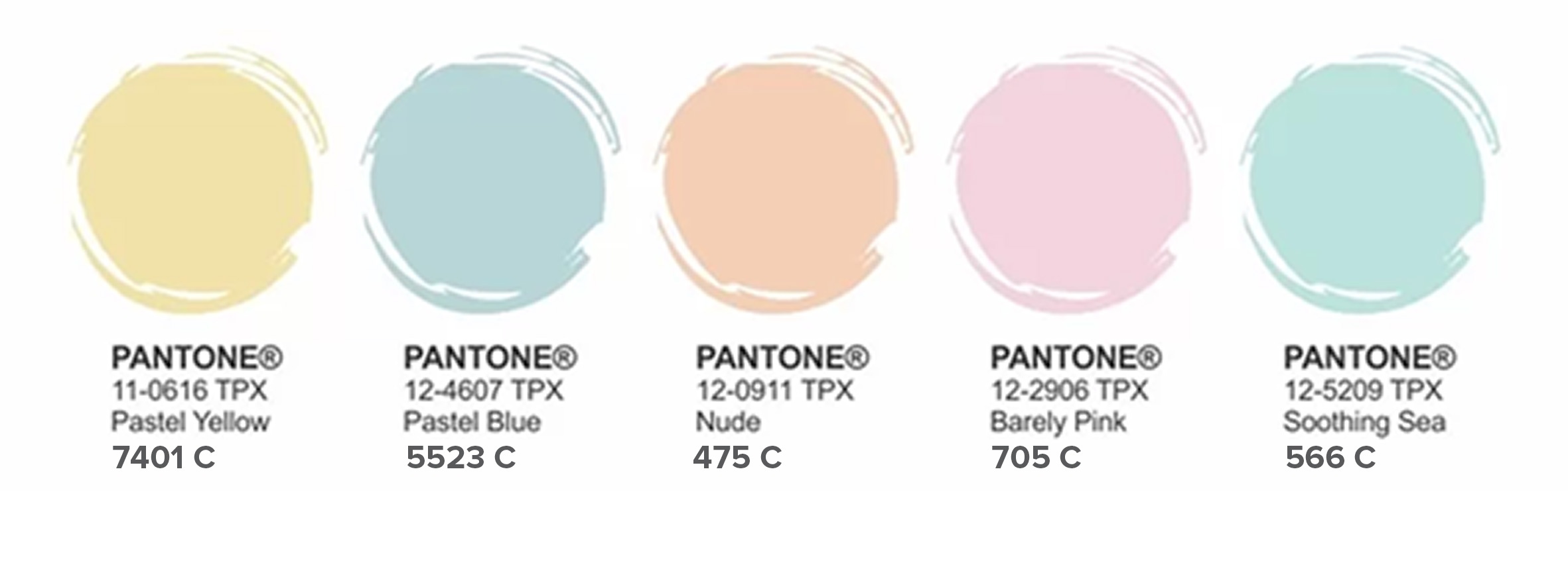 Tendência de cores pastel (Candy Colors)