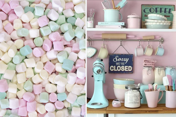 Tendência de cores pastel (Candy Colors)