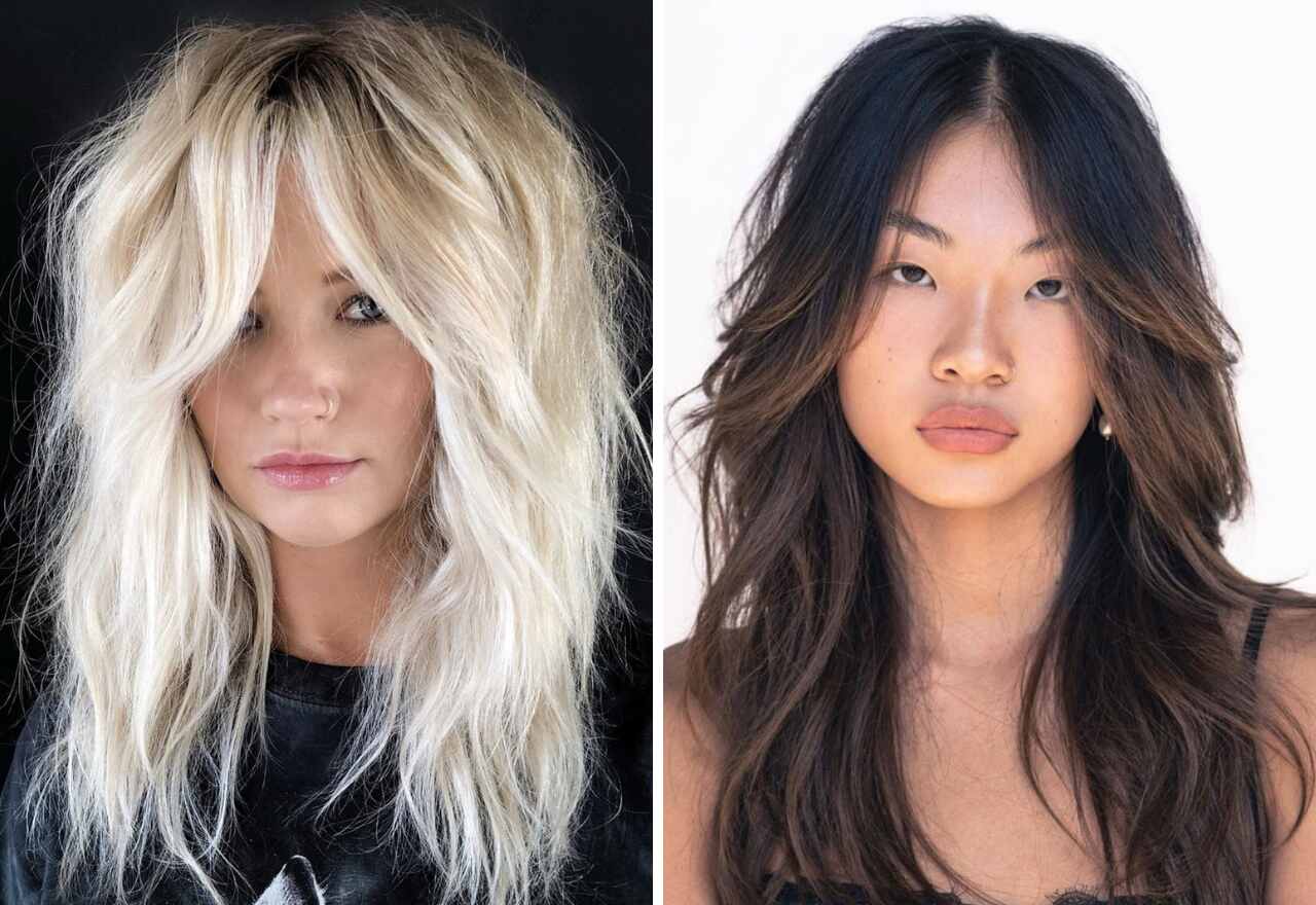 corte borboleta médio para quem tem pouco cabelo