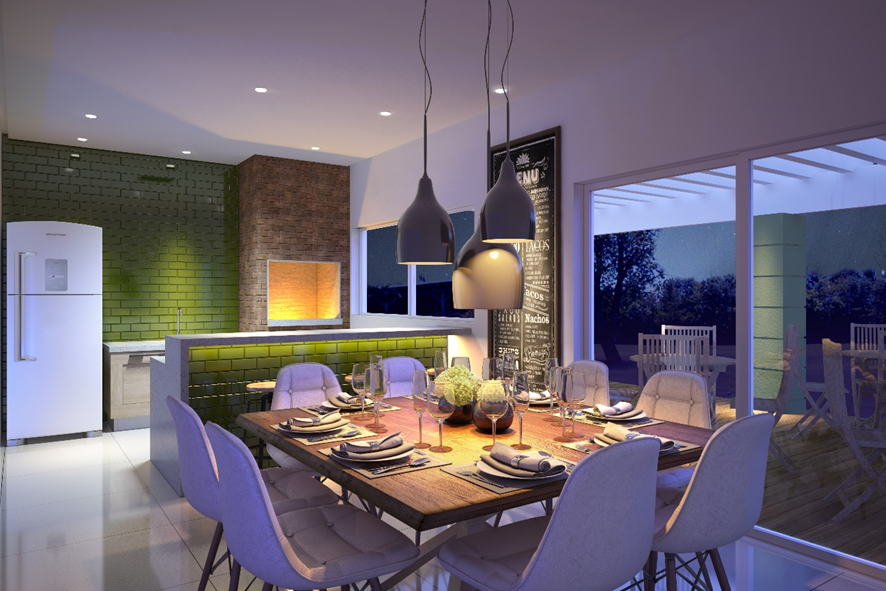 Planejamento de Iluminação para Cozinhas Integradas: Crie o Ambiente Ideal