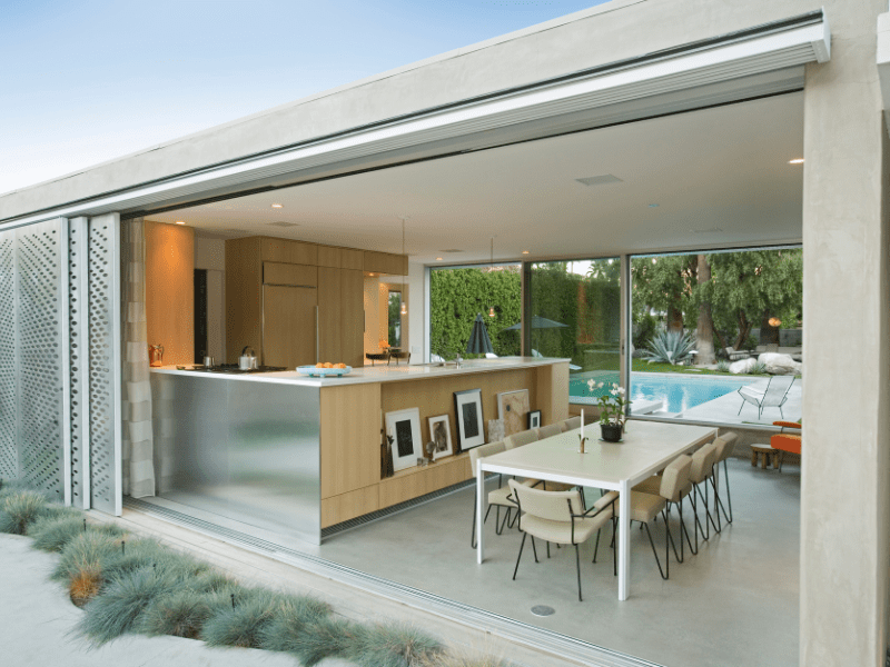 Tendência de cozinha integrada com área de lazer