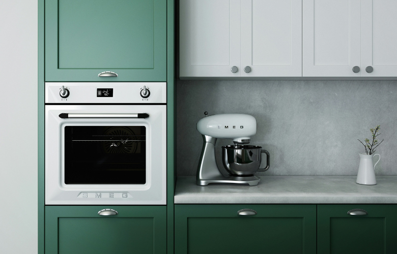 Tendência de cozinhas coloridas: verde e azul em alta