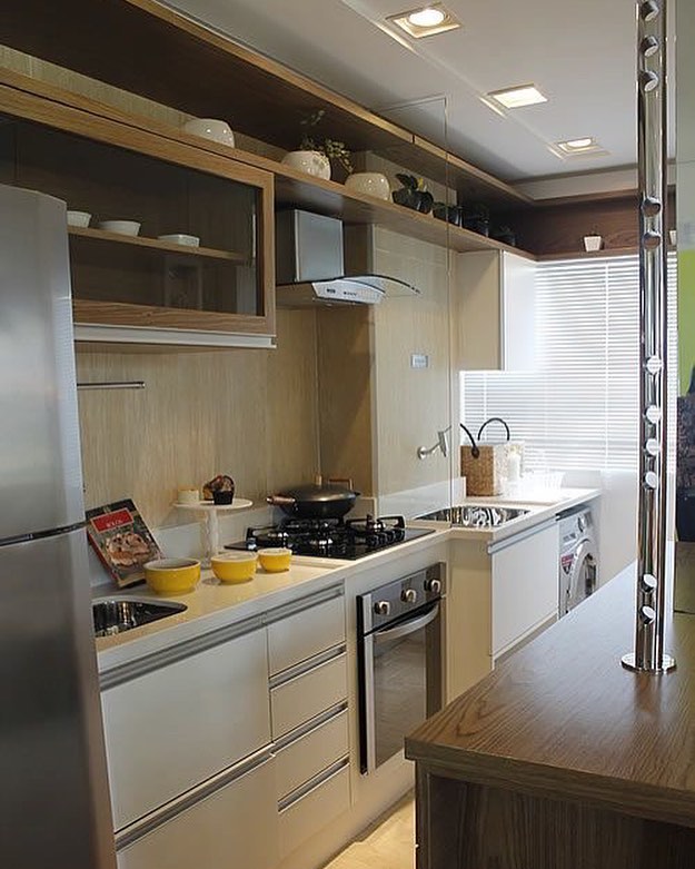 Como Esconder a Lavanderia na Cozinha: Soluções Inteligentes de Marcenaria