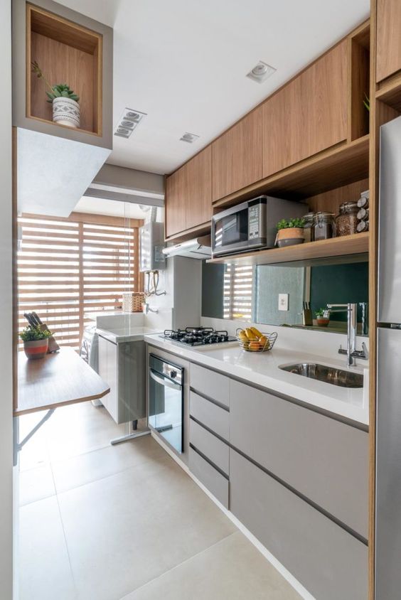 Divisórias Criativas: Delimitando Espaços sem Perder a Integração na Cozinha-Lavanderia