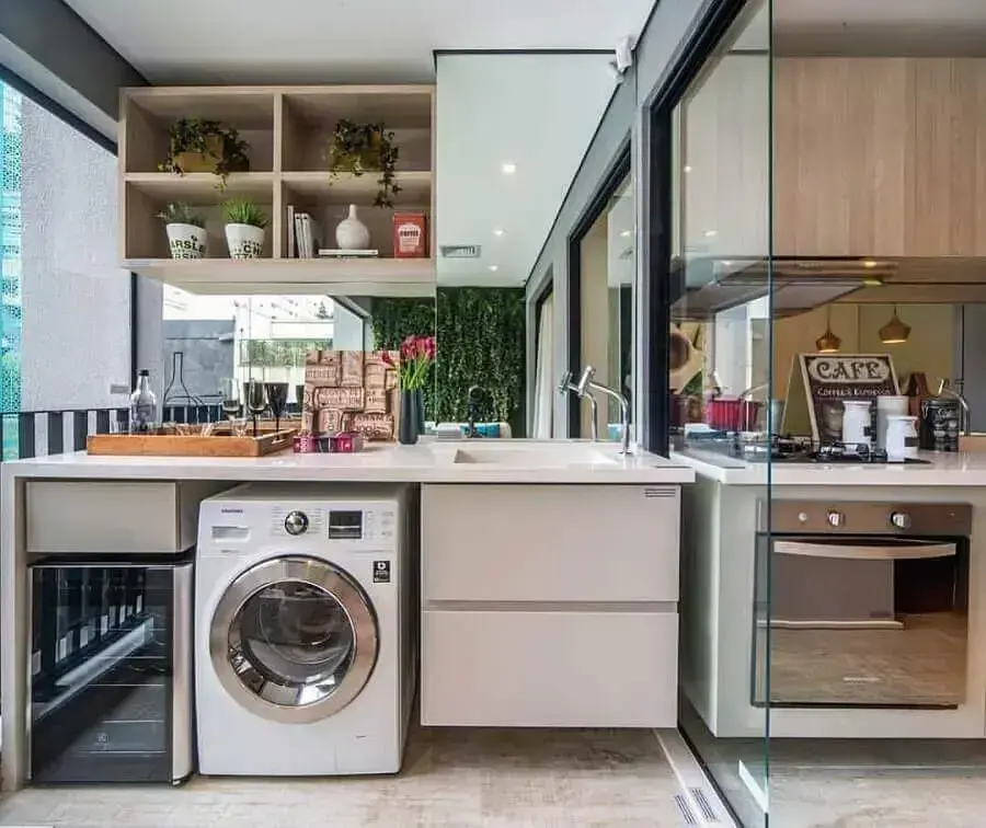 Guia Completo de Materiais: Escolhendo o Piso Ideal para Cozinhas e Lavanderias Integradas