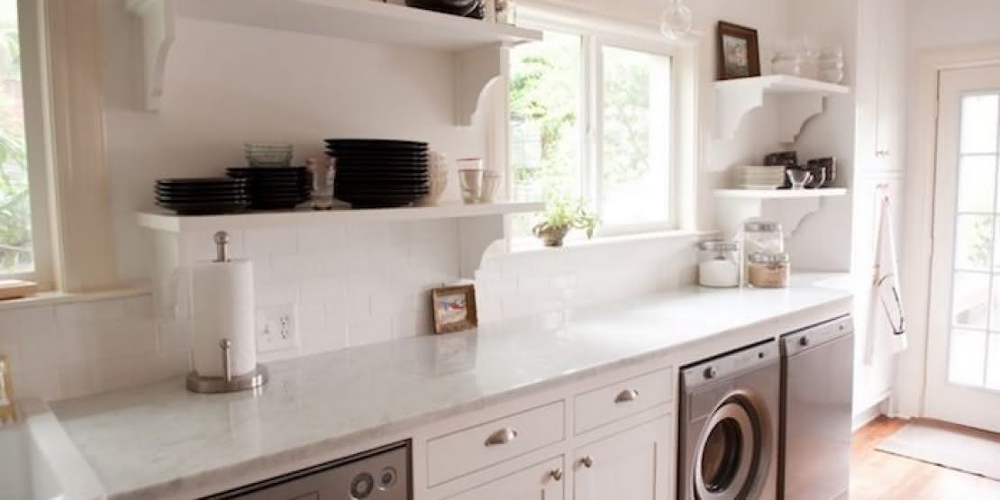 Como Esconder a Lavanderia na Cozinha: Soluções Inteligentes de Marcenaria