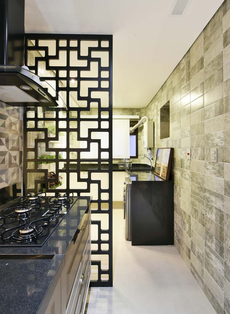 Divisórias Criativas: Delimitando Espaços sem Perder a Integração na Cozinha-Lavanderia