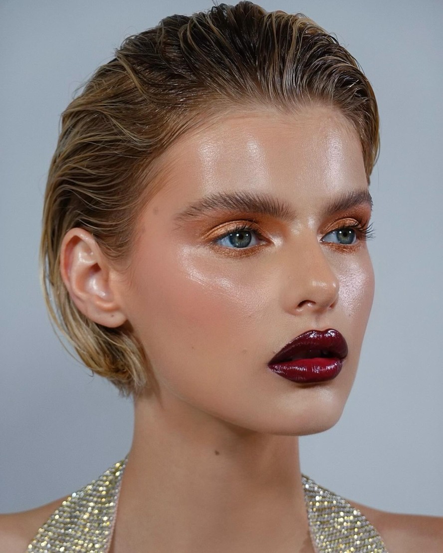 Tendência de maquiagem 