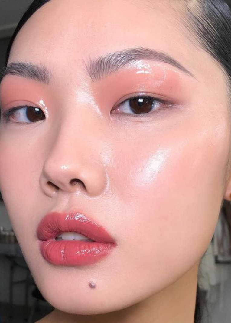 Tendência de maquiagem 