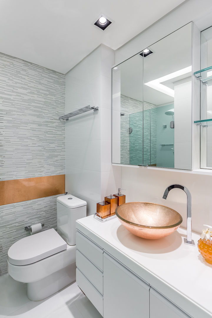 Guia completo de kits de metais rose gold para banheiros