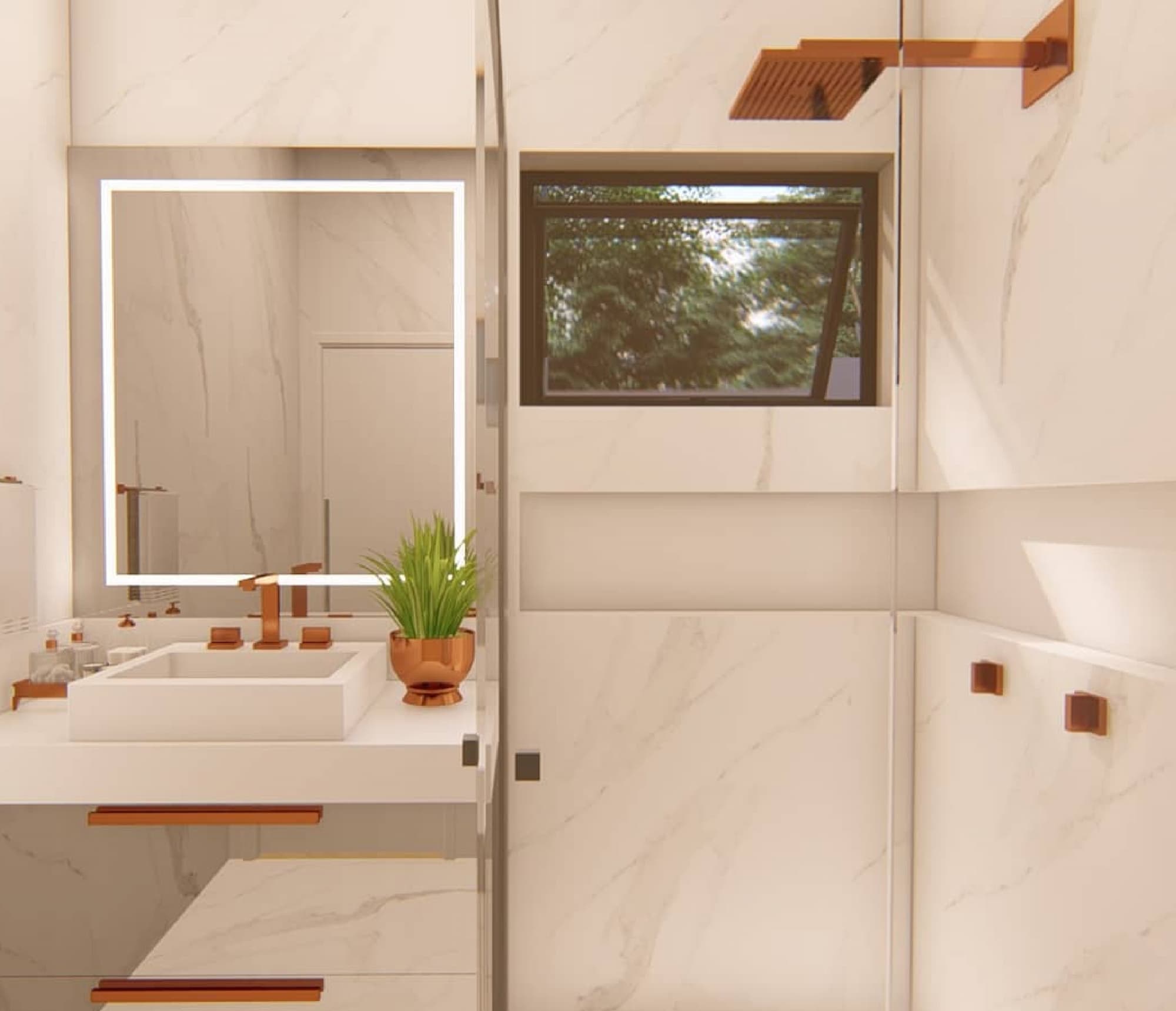 Tendências de luxo silencioso para banheiros em 2025