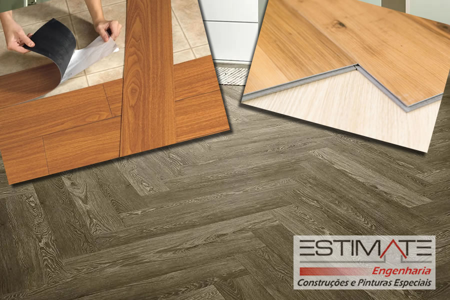 piso vinílico tendência 2026