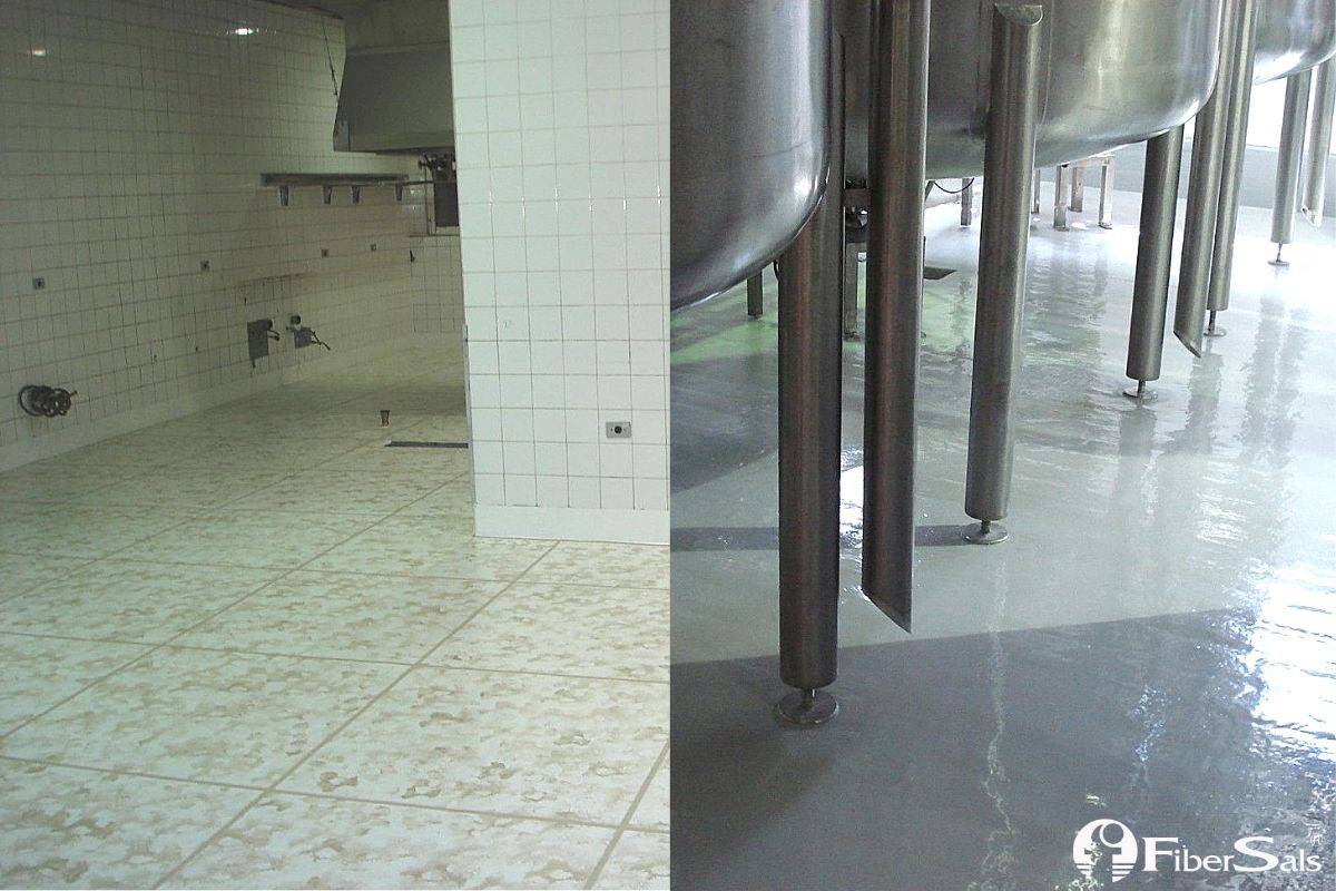 Tendência de pisos monolíticos (cimento queimado e epóxi)