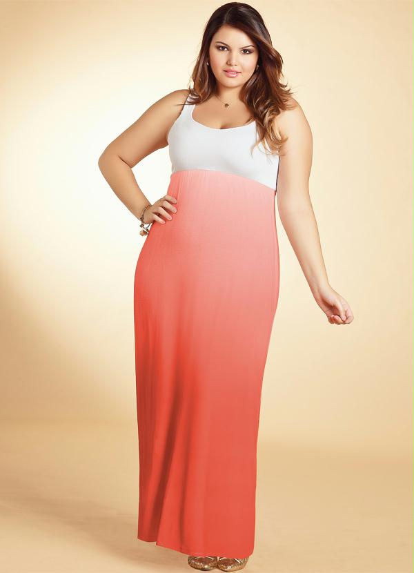 Tendência de roupas com efeito degradê (ombré)