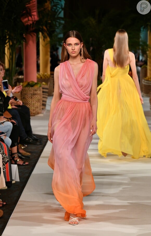 Tendência de roupas com efeito degradê (ombré)