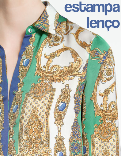 Onde Comprar Roupas com Estampa de Lenço: Fast Fashion vs. Marcas Especializadas