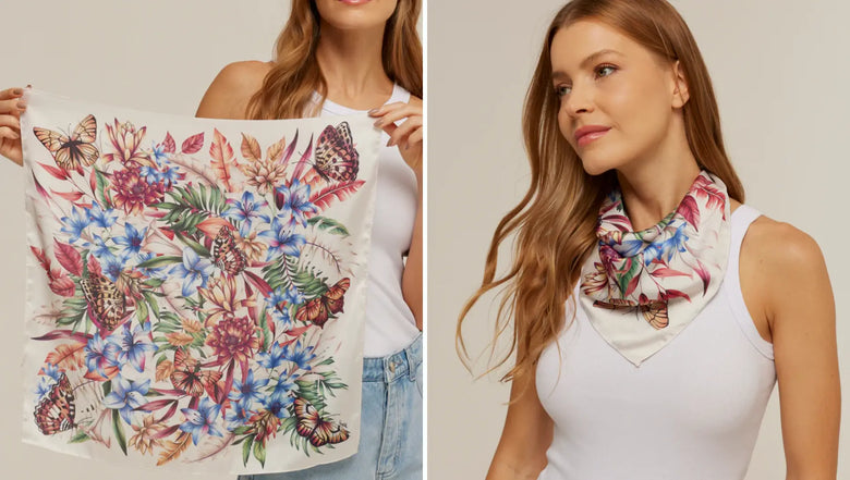 Onde Comprar Roupas com Estampa de Lenço: Fast Fashion vs. Marcas Especializadas