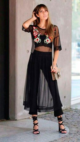 Tule Estampado e Metalizado: A Evolução da Transparência na Moda