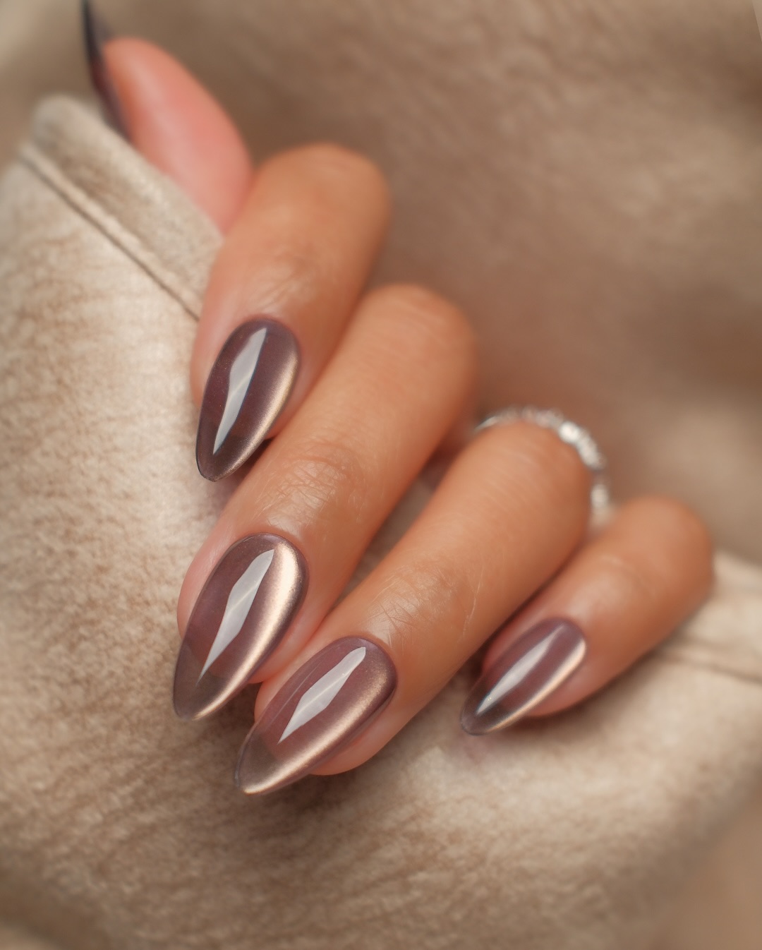 unhas olho de gato magnético