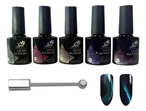 técnica de unhas magnéticas