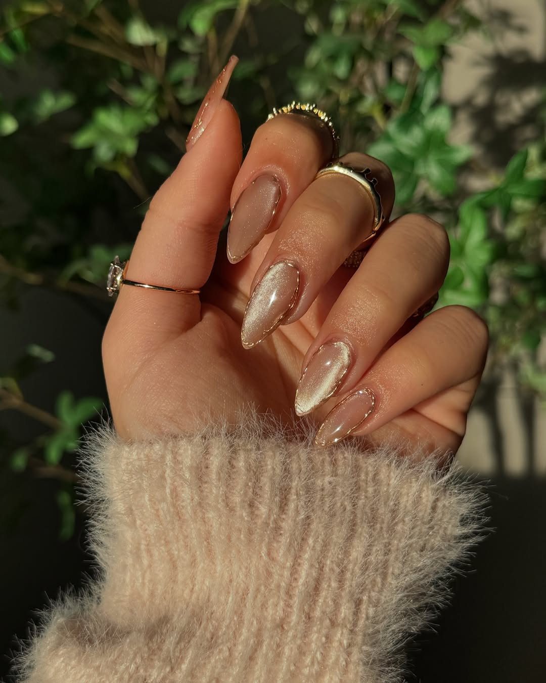 esmalte com efeito 3D