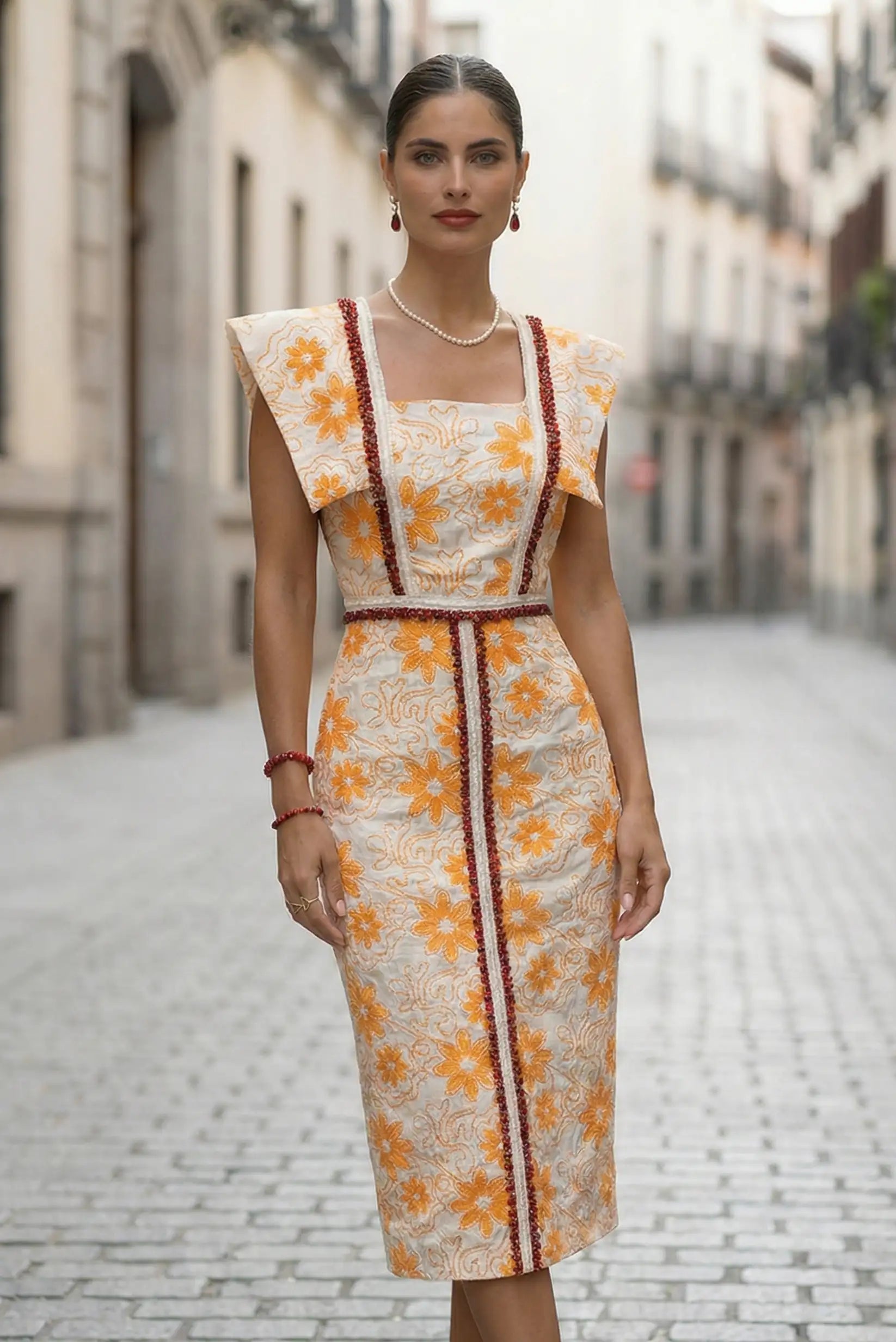 tendências vestidos florais 2025