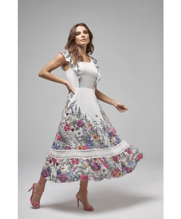 moda primavera 2025 vestidos midi
