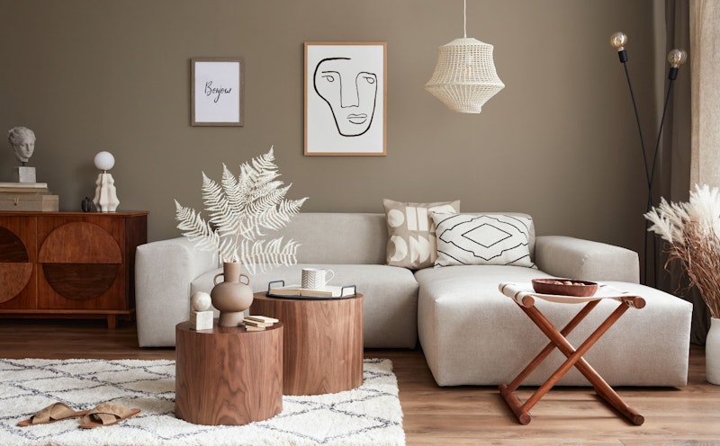 tendência decoração sala 2024