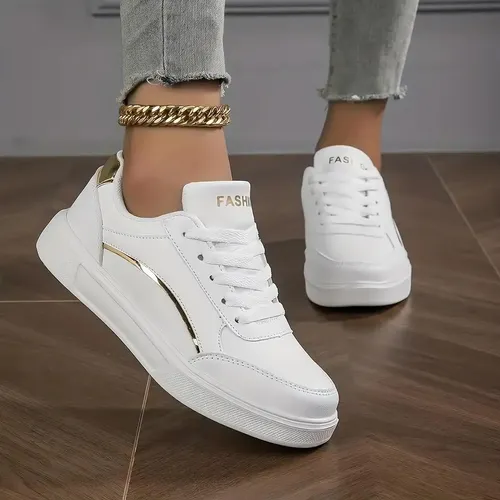 tênis branco feminino versátil