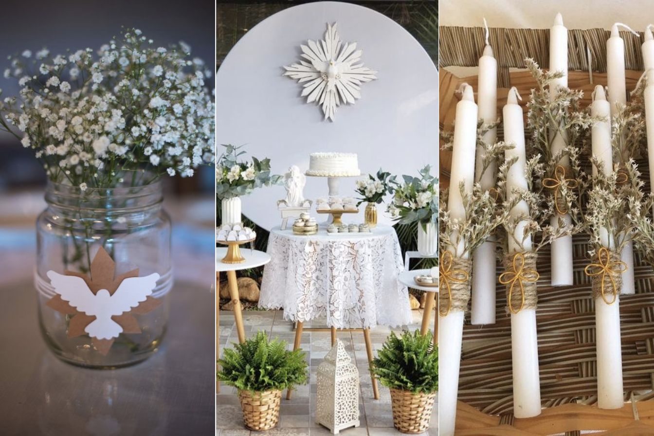 terço de mesa decoração
