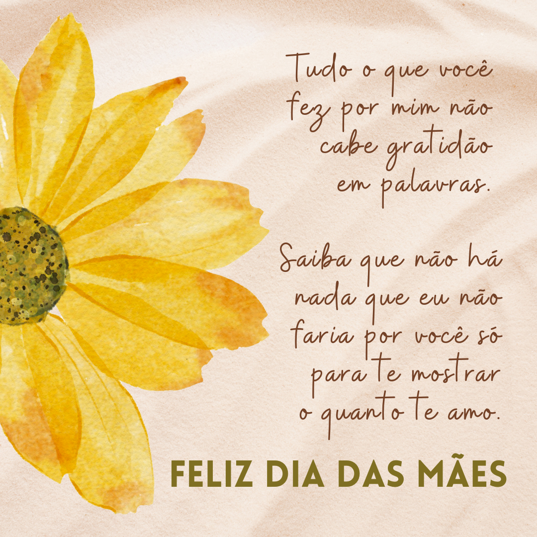 frases para o dia das mães