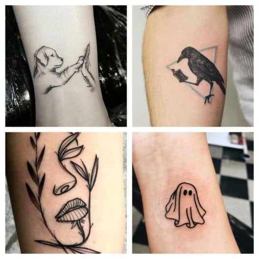 tatuagens pequenas de símbolos