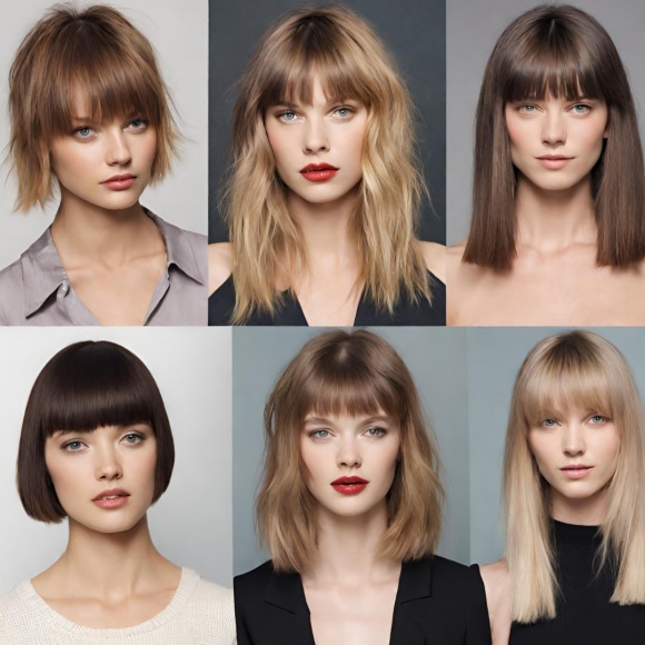 tipos de cabelo feminino