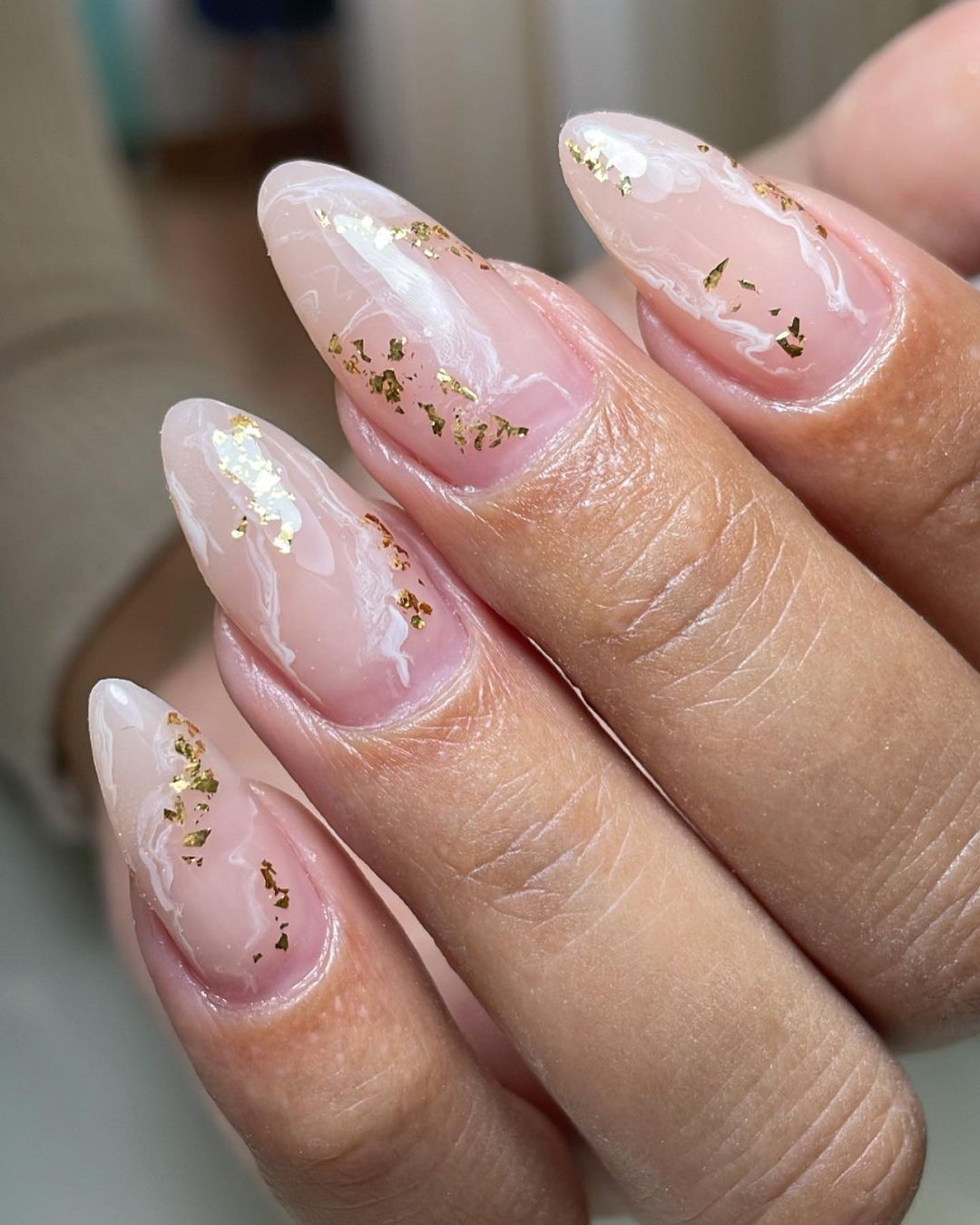 formatos de unhas para dedos curtos