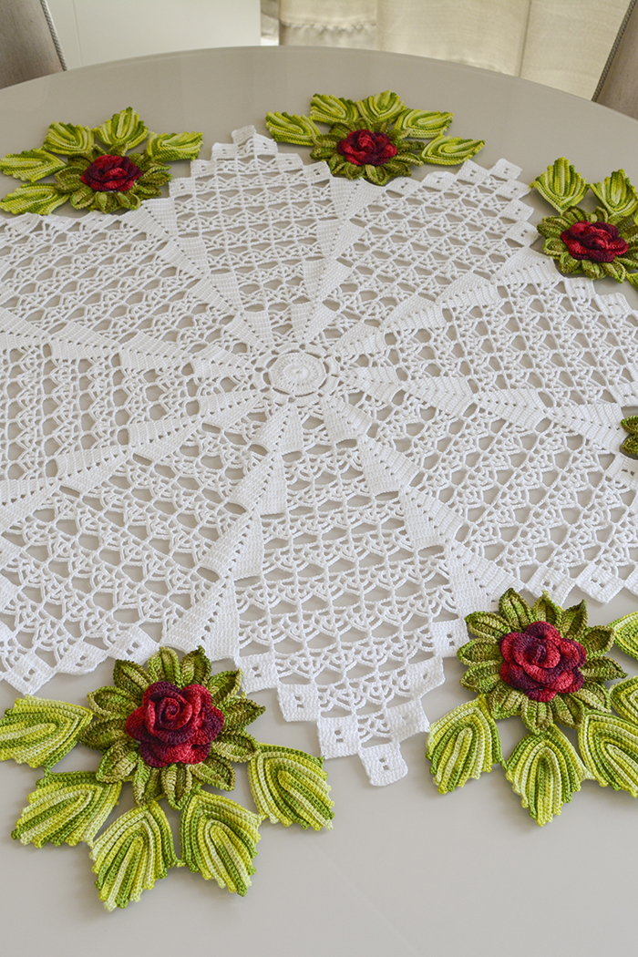 Guia Completo de Fios para Toalhas de Crochê Redondas Grandes