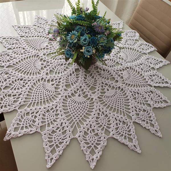 Dominando os Gráficos de Crochê: Dicas para Toalhas Redondas