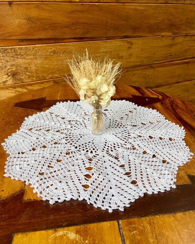 Toalha de Crochê Redonda: Dicas de Decoração e Combinações