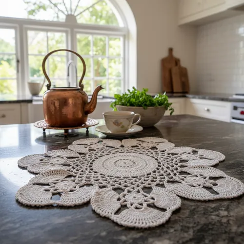 Onde encontrar toalhinhas de crochê exclusivas e personalizadas