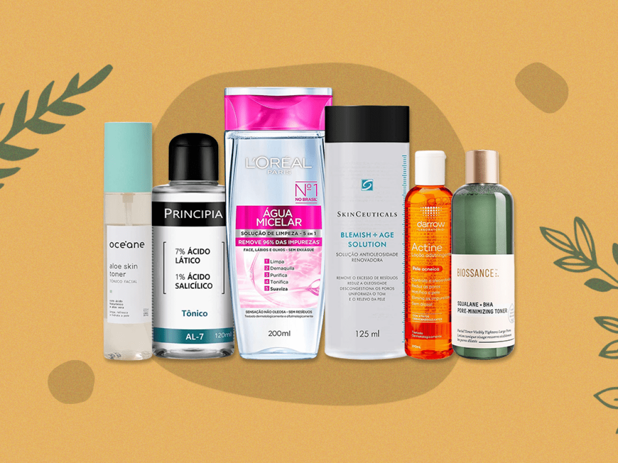 erros comuns ao usar tônico facial antes da make