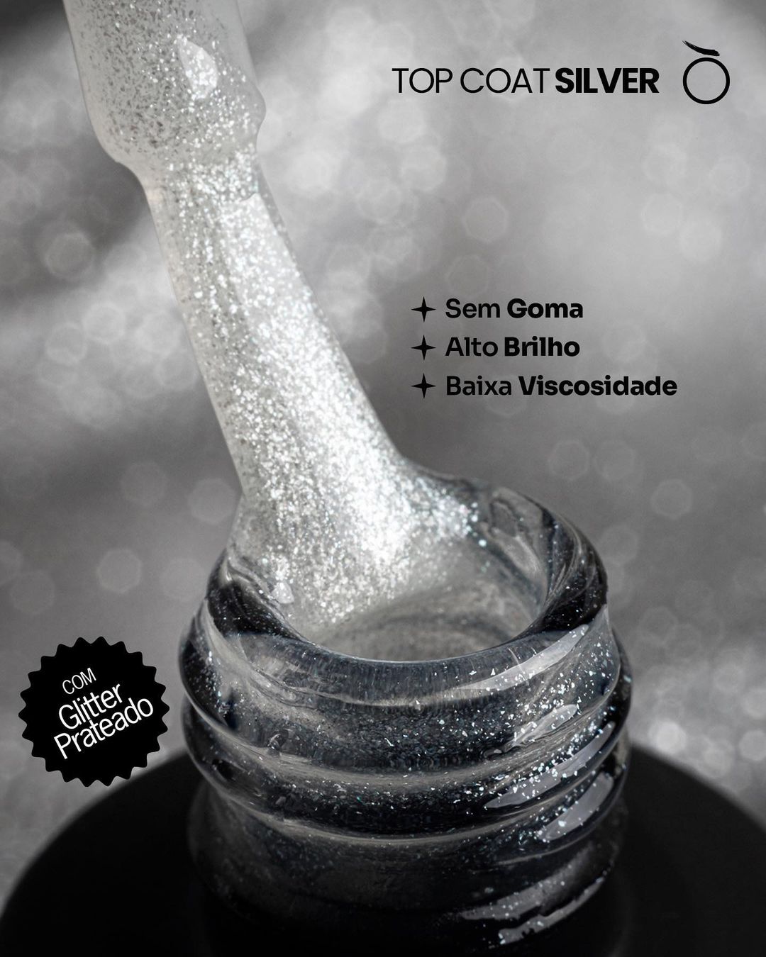 top coat para decoração de unhas
