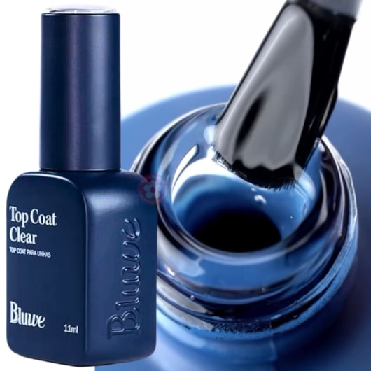 top coat para unhas