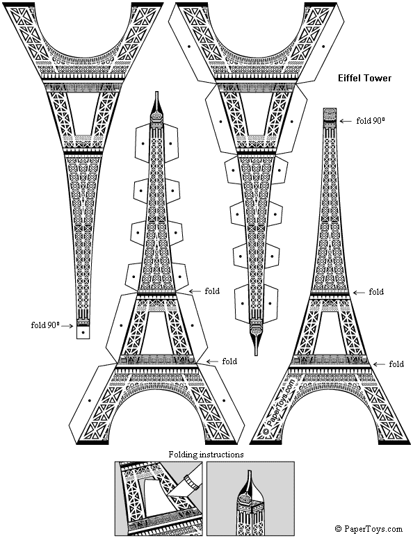 torre eiffel diy