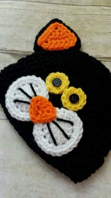 toucas de croche infantil de bichinhos