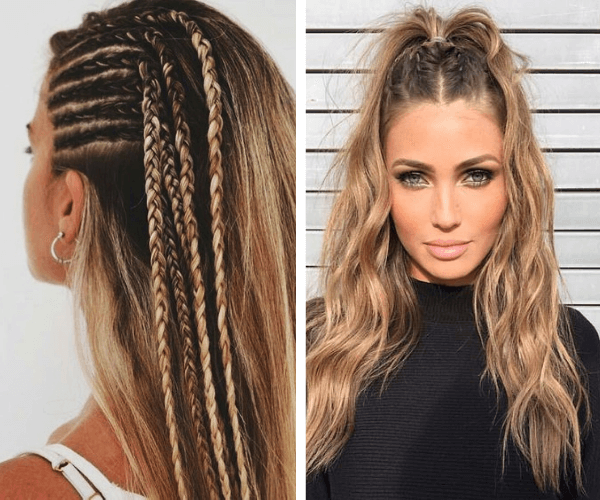 box braids vs boho braids qual escolher
