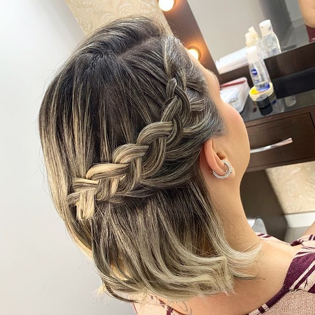 trança nagô cabelo curto