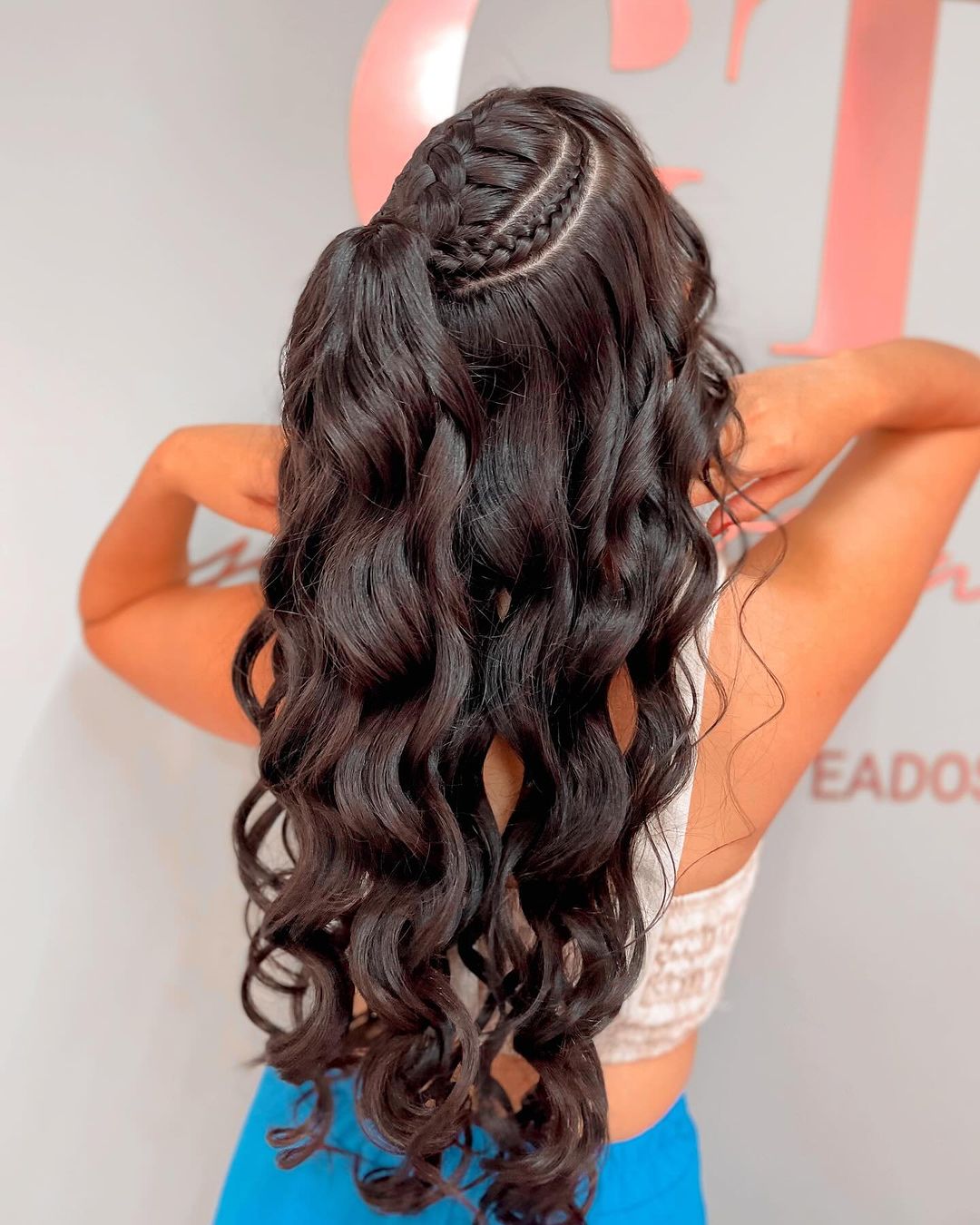 trança espinha de peixe em cabelo liso tutorial